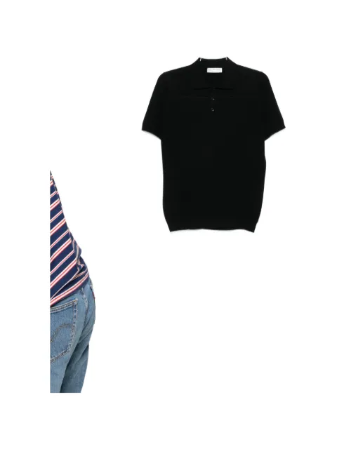 Jeordie's short-sleeve polo shirt
