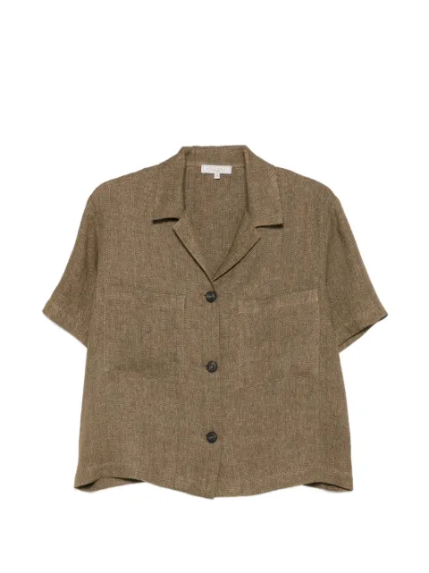 Antonelli Anna blouse met visgraatpatroon