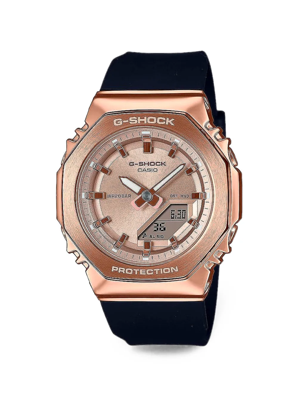 Casio - G-Shock 40.5mm watch - mulher - aço inoxidável/reina/Vidro Mineral - 41 - Rosa