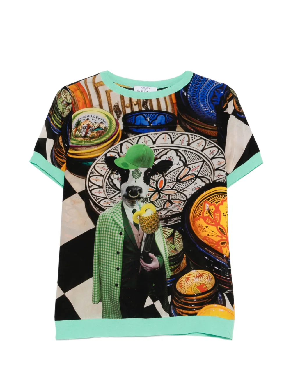 The Artistylist graphic-print T-shirt - Nero