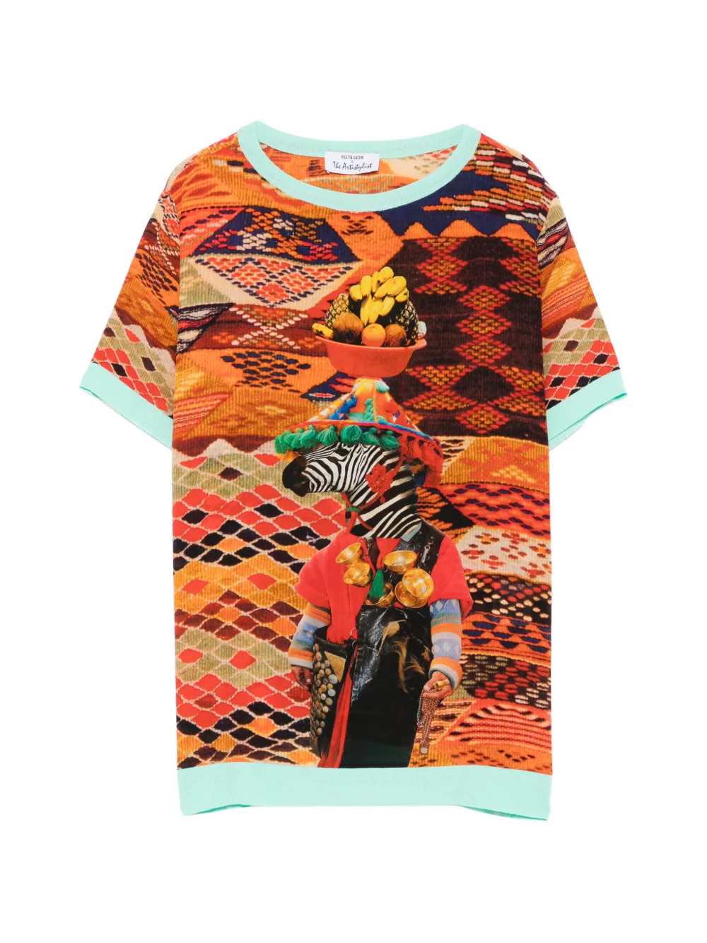 The Artistylist graphic-print T-shirt - Arancione