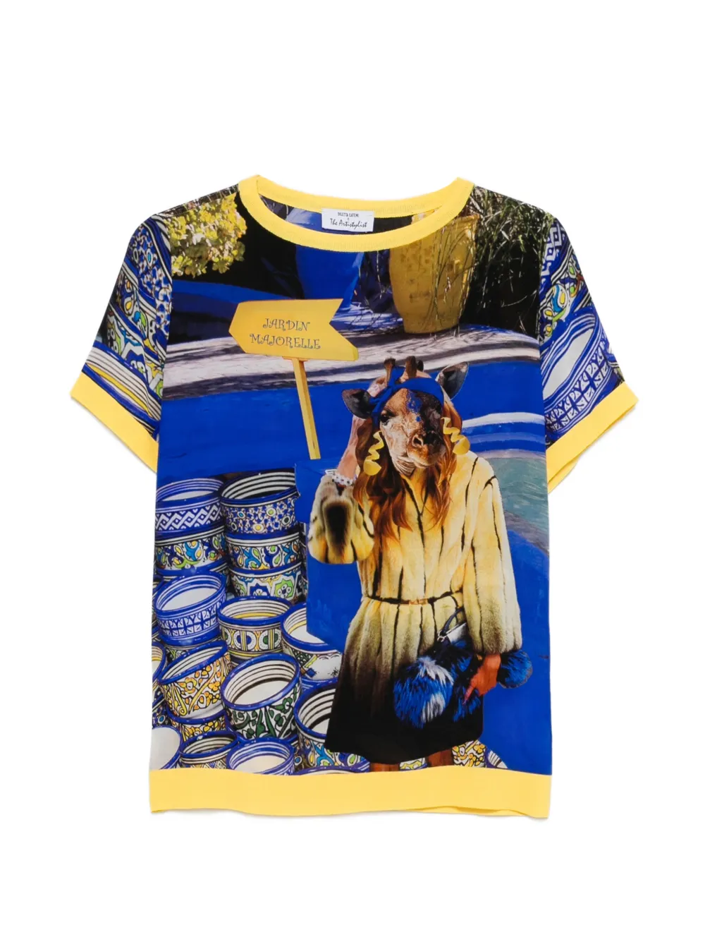 The Artistylist graphic-print T-shirt - Blu