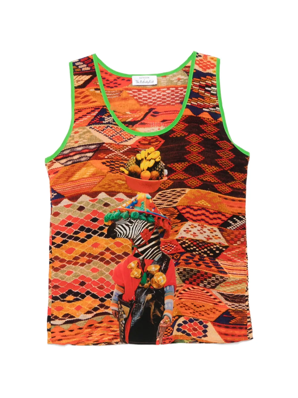 The Artistylist graphic-print tank top - Arancione