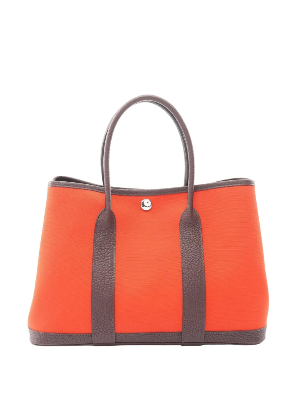 Hermès Pre-Owned 2021 Toile and Negonda Garden Party 30 tote bag - Rosso