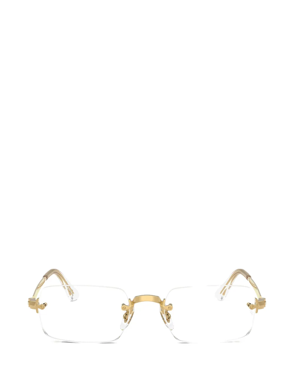 Ray-Ban x A$AP ROCKY rimless glasses - Oro