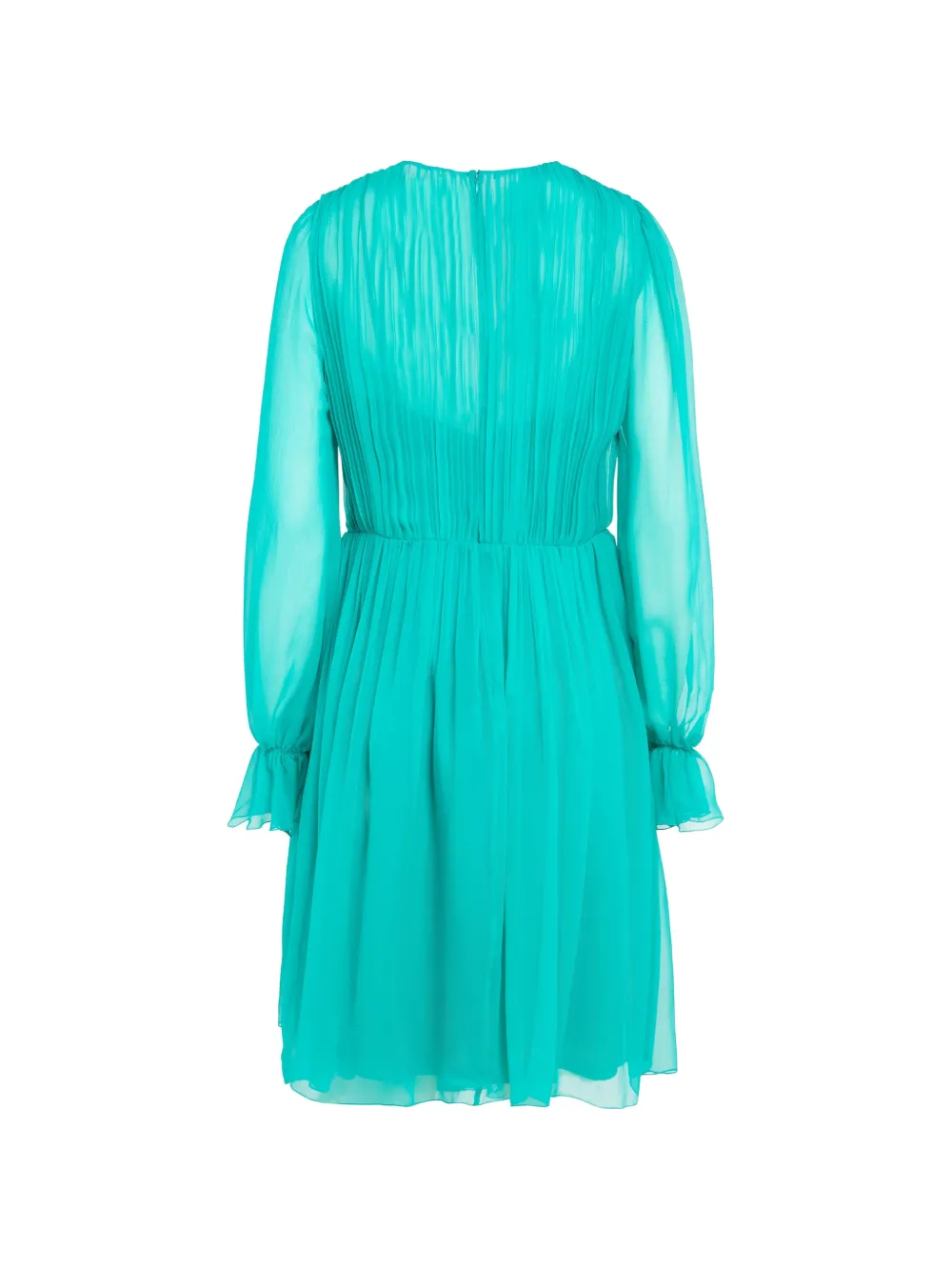 Alberta Ferretti Mini-jurk met V-hals Groen