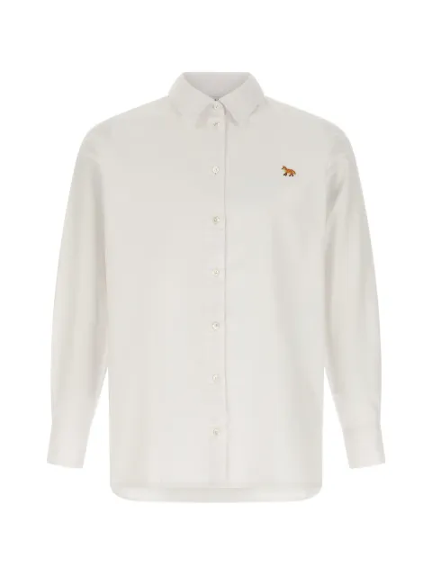 Maison Kitsuné Baby Fox logo-patch shirt