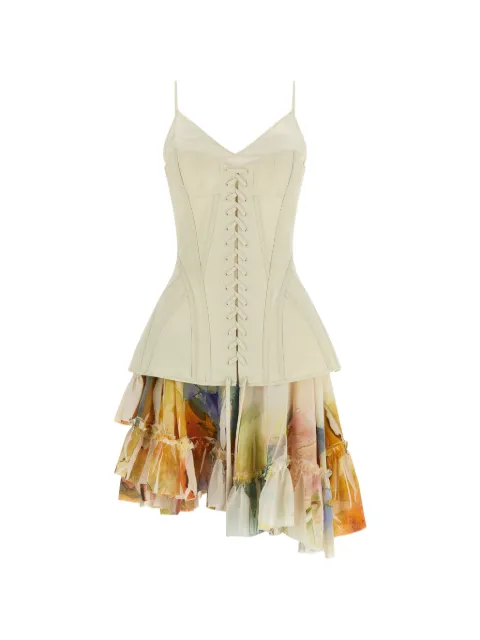 Alexander McQueen corset dress