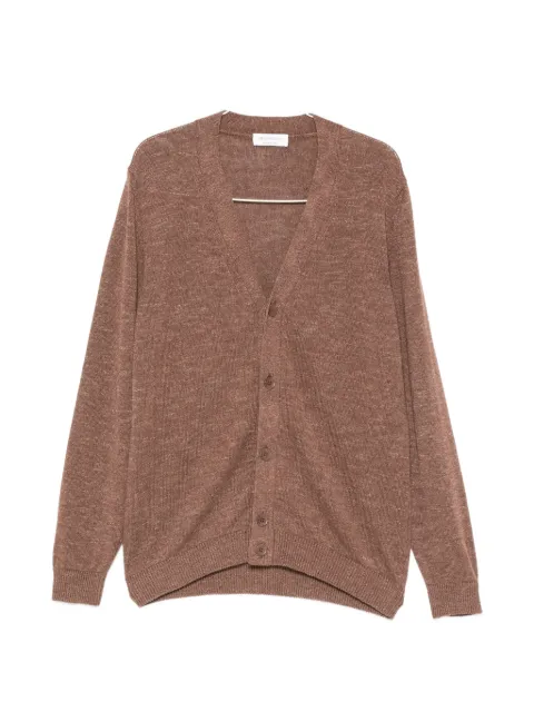 Jeordie's V-neck button-up cardigan