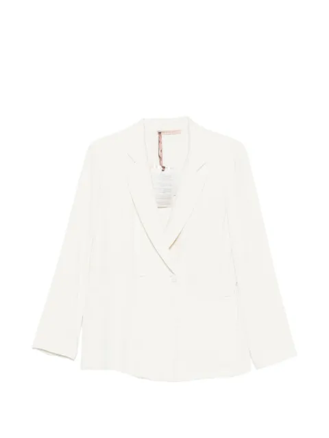 Pennyblack blazer con solapas de muesca y doble botonadura