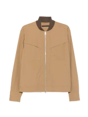 Salvatore Santoro cuff-zipped Leather Jacket | Neutrals | FARFETCH RO