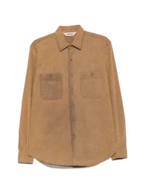ASPESI button-down chest-pockets shirt