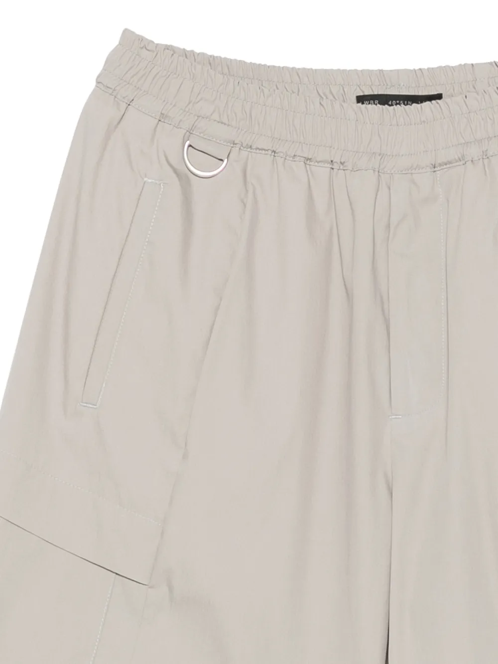 Low Brand Shorts met elastische taille Grijs