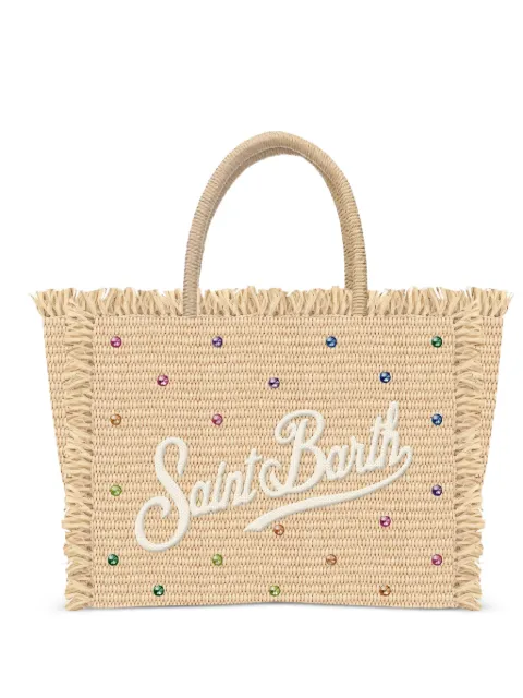 MC2 Saint Barth tote Colette mediana con detalles de cristal