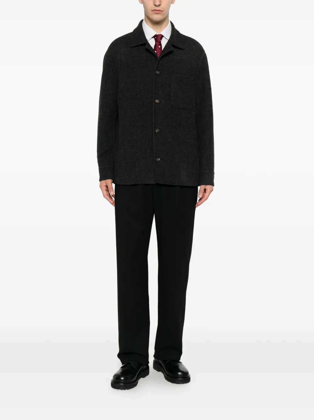 Tagliatore Broek met geplooid detail Zwart