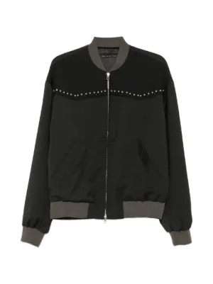Paul Smith スエード ボンバージャケット | ブルー | FARFETCH JP