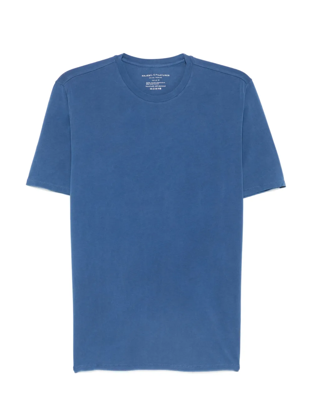 Majestic Filatures crew-neck T-shirt - Blu