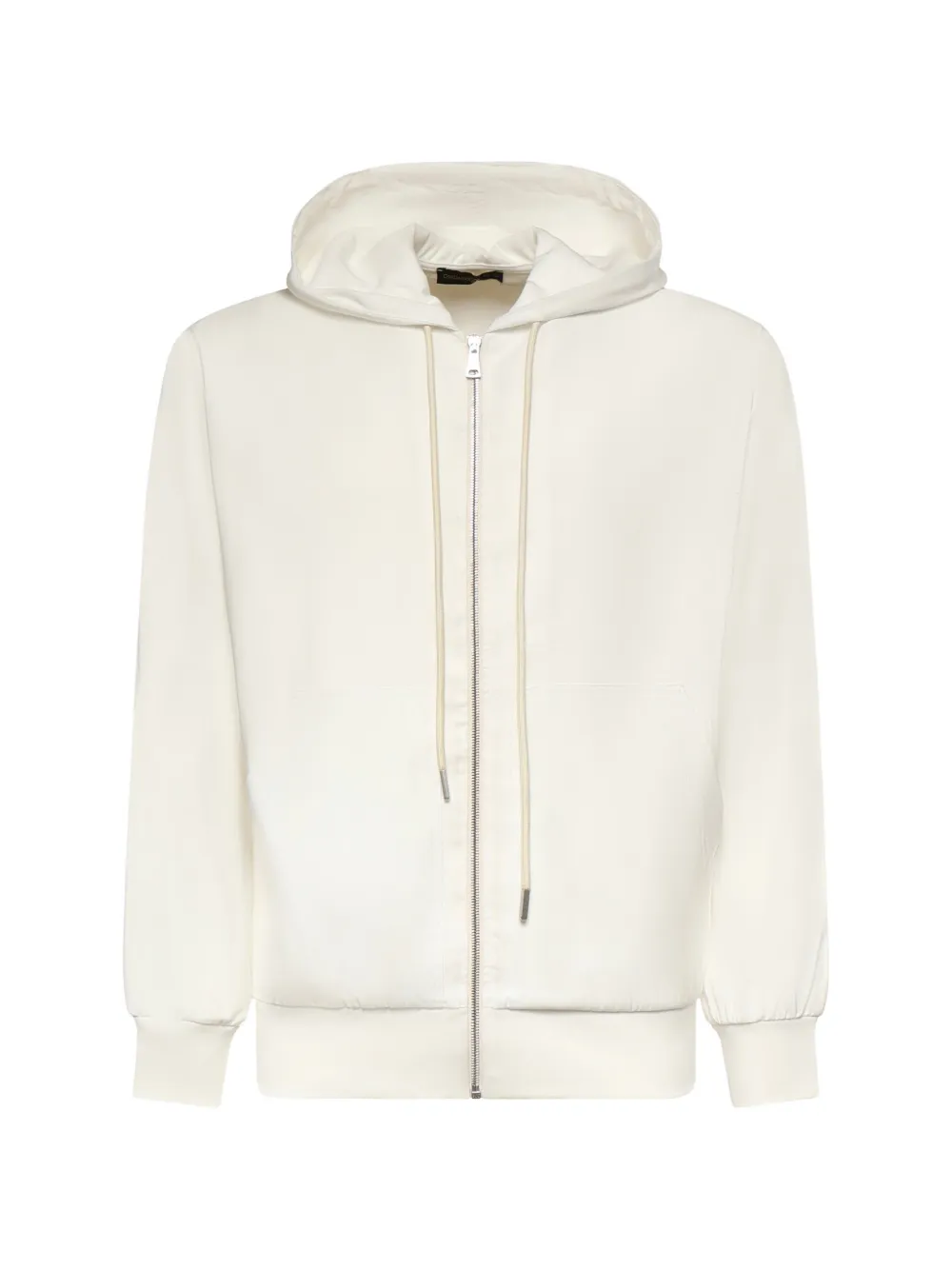 Giuliano Galiano zip-up drawstring hoodie - Nude
