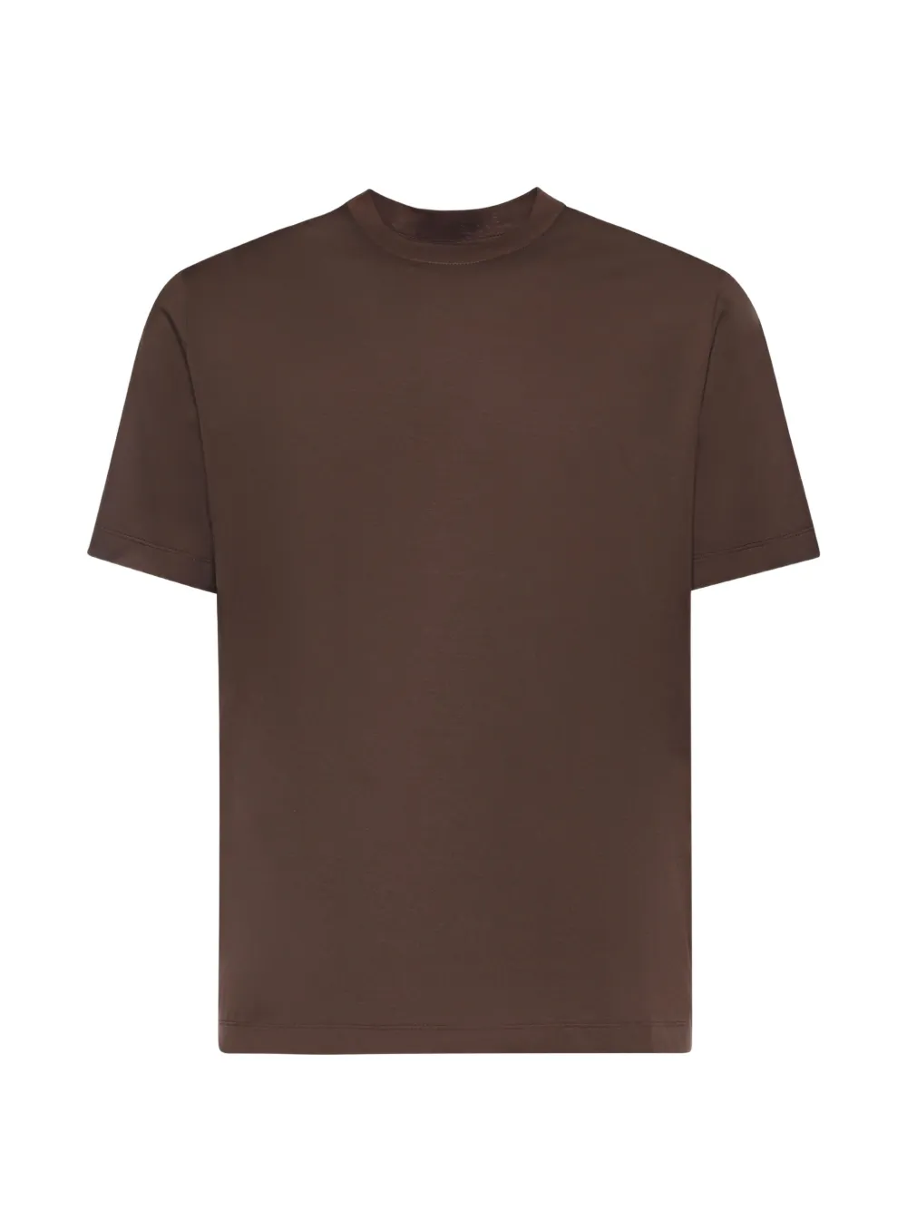Giuliano Galiano crew-neck short-sleeve T-shirt - Marrone