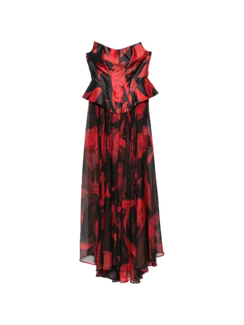 Babylone Paris vestido largo con estampado floral
