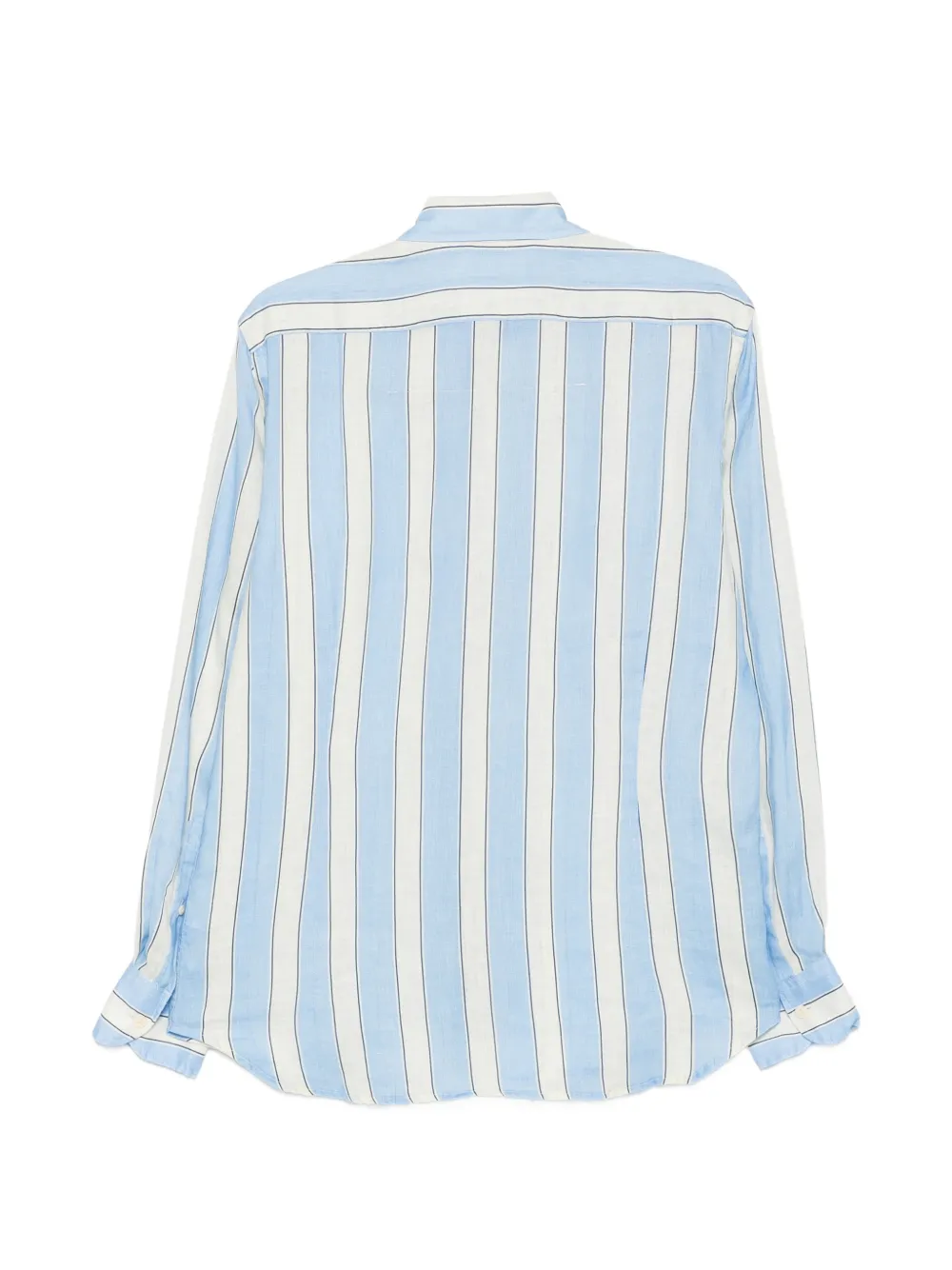 MC2 Saint Barth Pamplona blouse met verticale streep Blauw