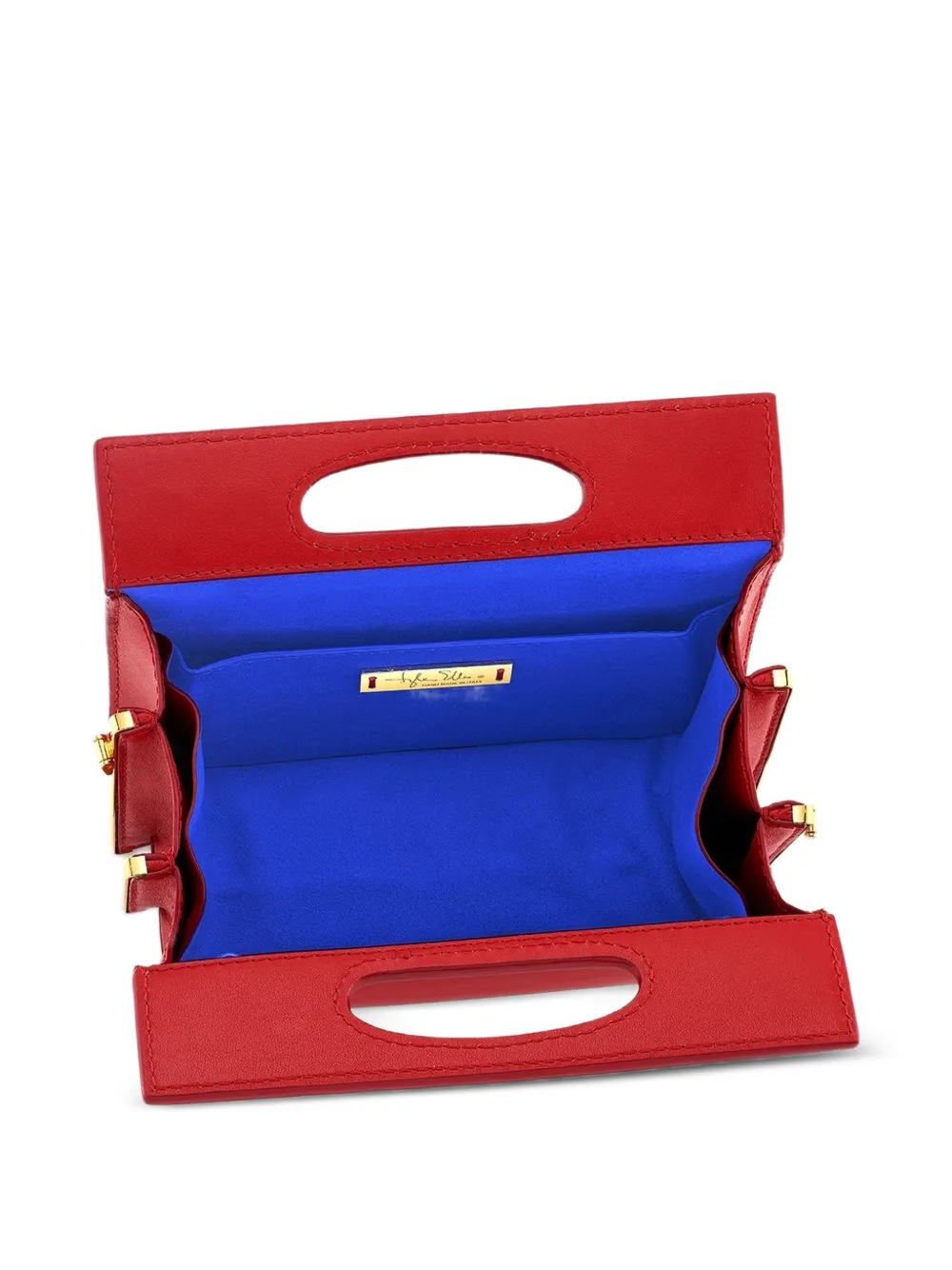 Tyler Ellis Stella leren mini-handtas Rood
