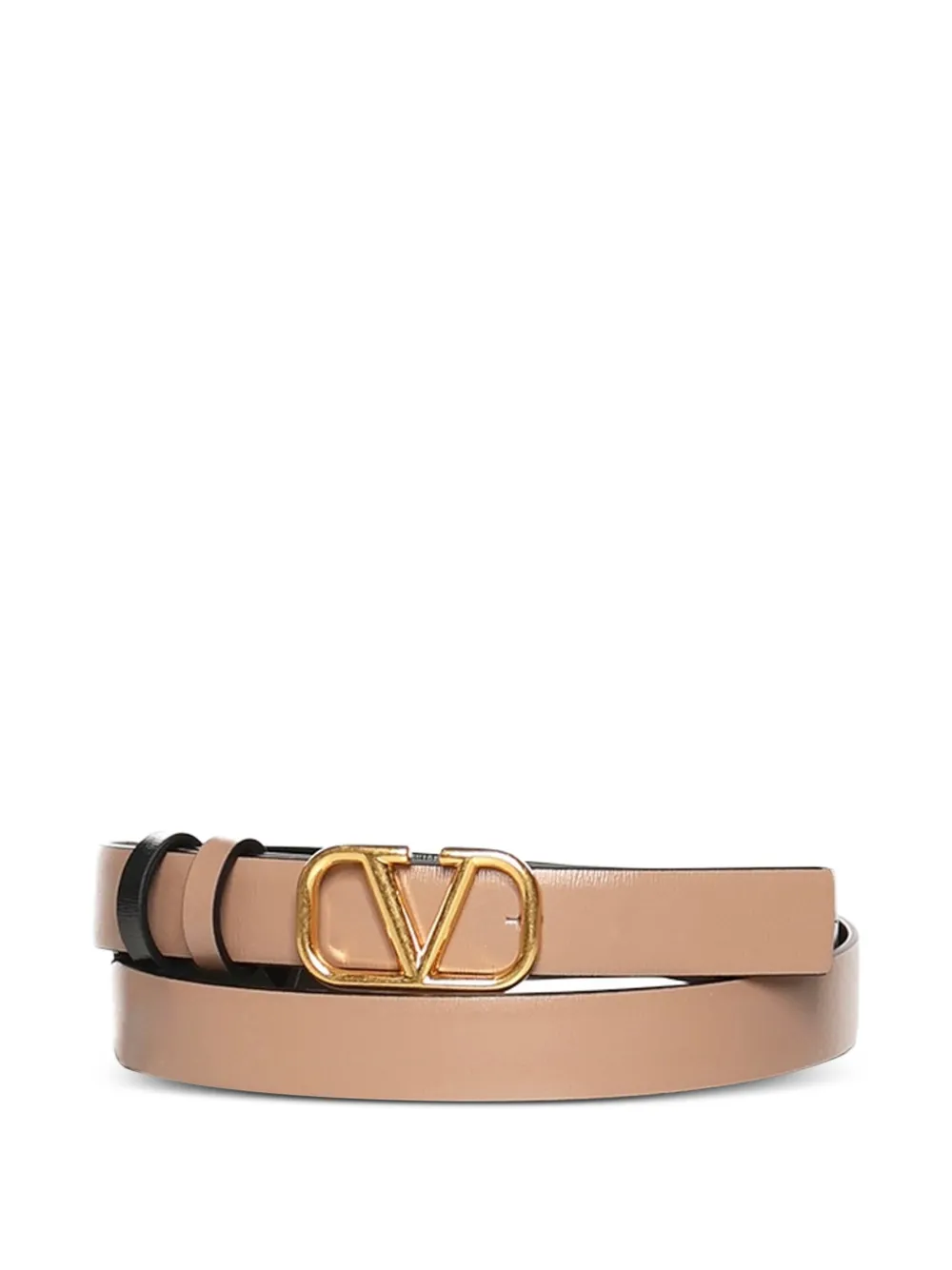 Valentino Garavani VLogo Signature reversible belt - Toni neutri
