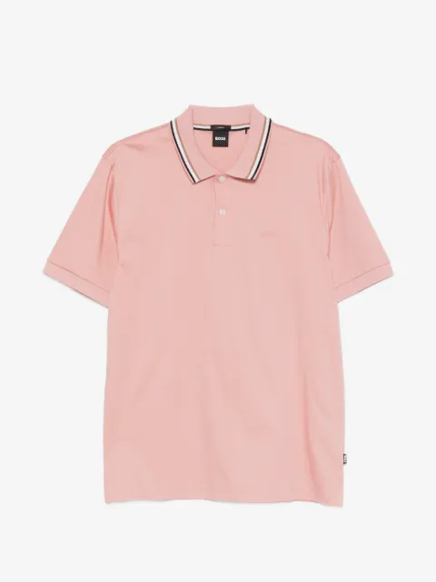 BOSS logo-detail polo shirt