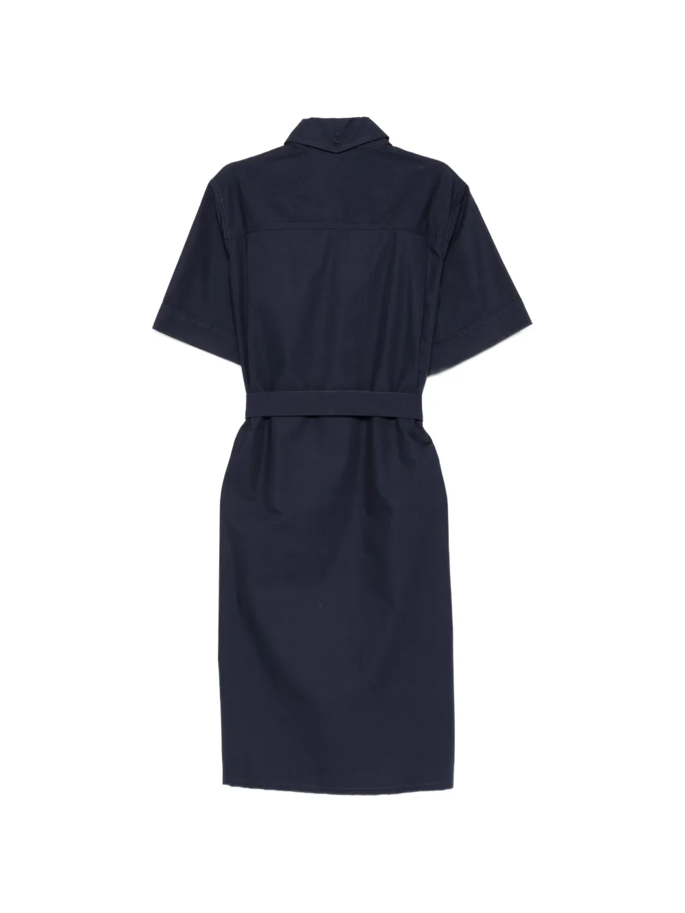 A.P.C. Blousejurk met ceintuur Blauw
