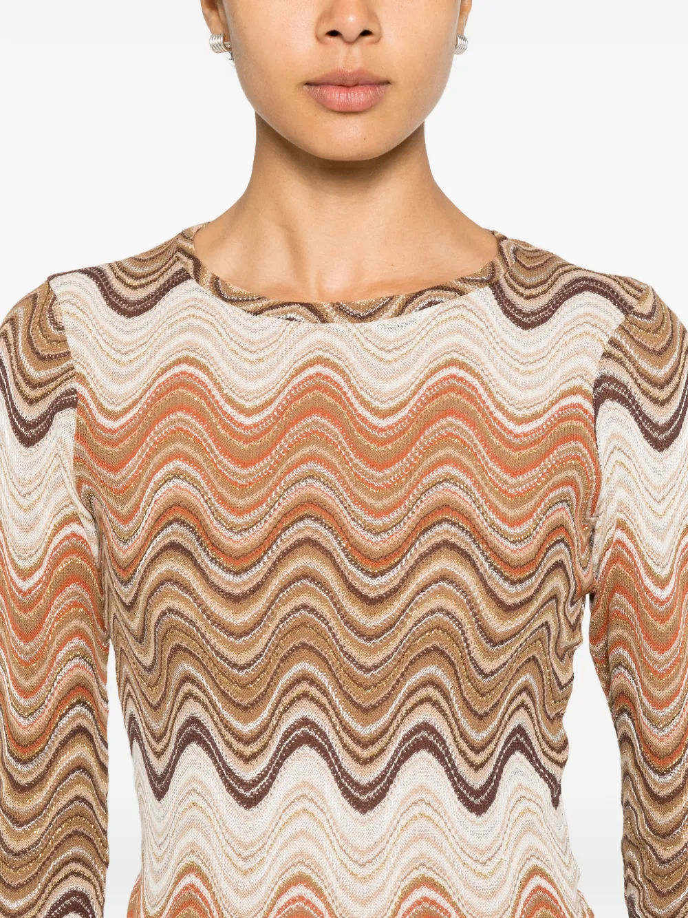 MC2 Saint Barth Imany mini-jurk Bruin