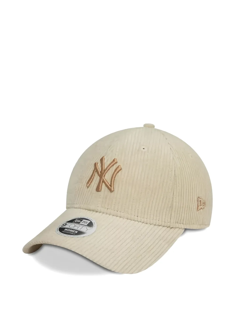 NEW ERA CAP embroidered corduroy hat - Toni neutri