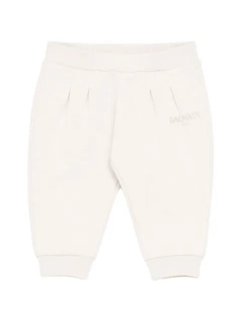 Balmain Kids back-pocket tracksuit bottoms