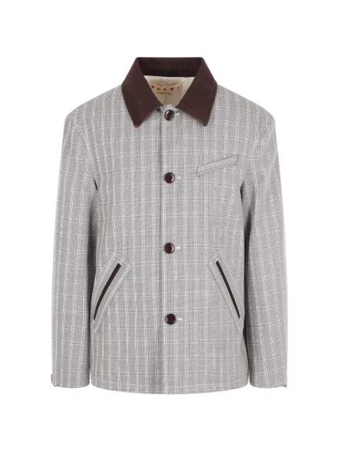 Marni check-pattern jacket