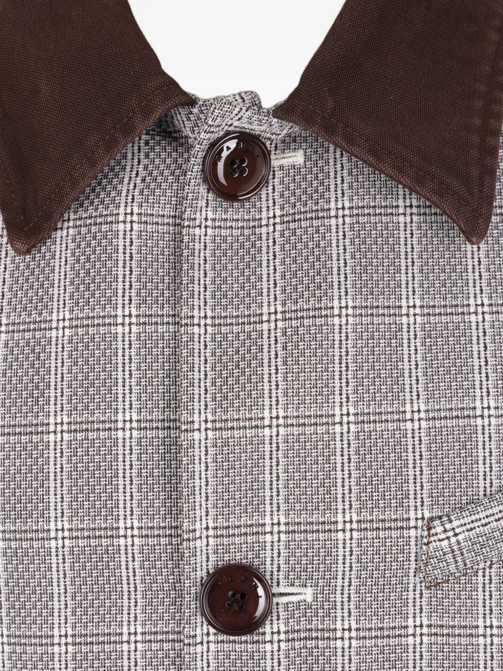  Marni Veste à Carreaux - Gris 