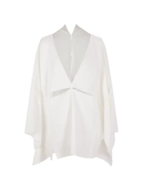 Niccolò Pasqualetti cut-out panelled shirt