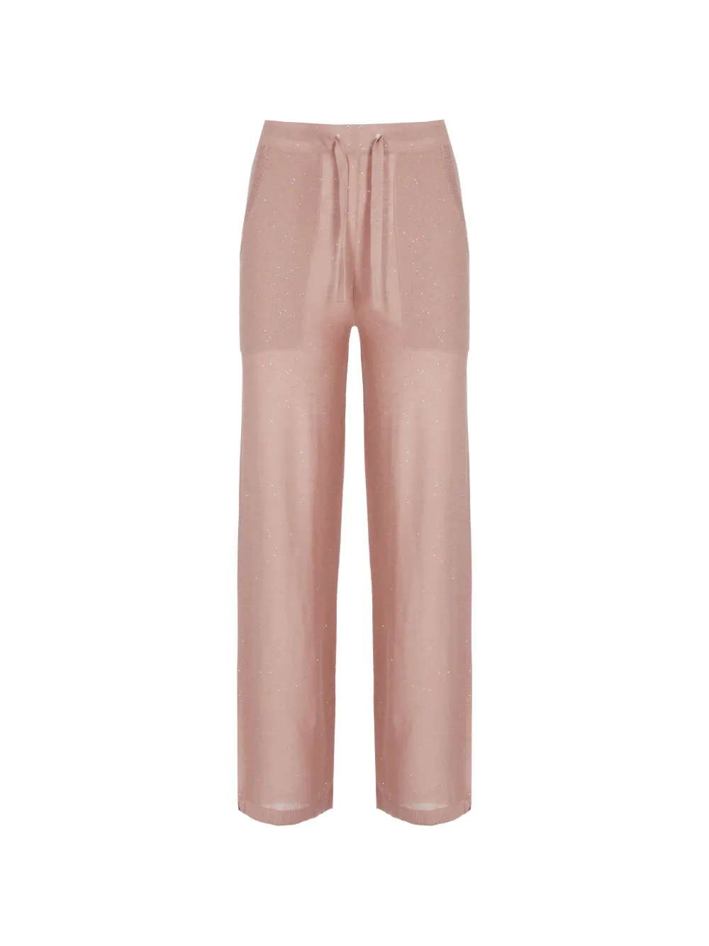 Kangra sequin-embellished drawstring-fastening trousers