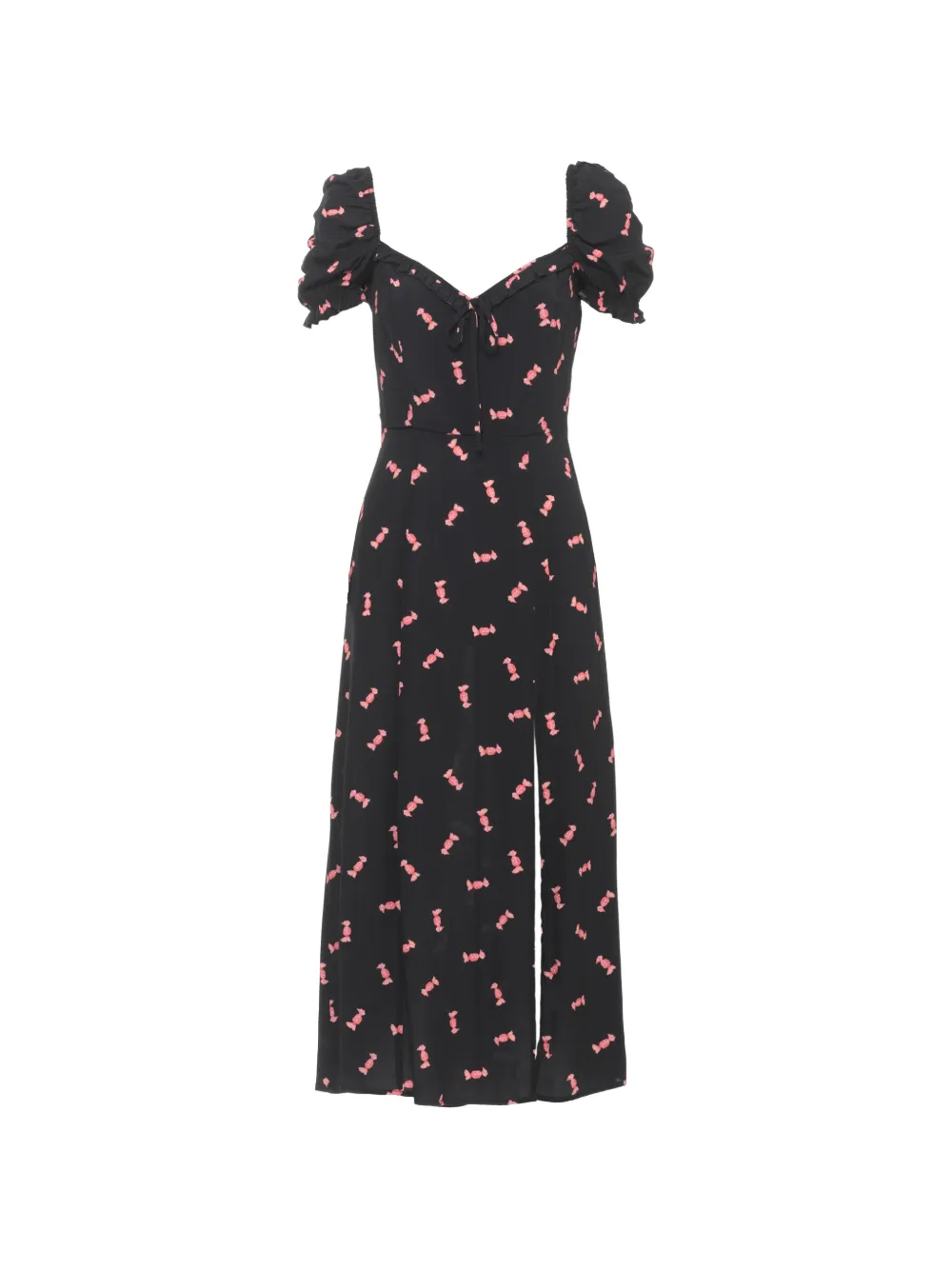 MAR DE MARGARITAS Nikita midi dress - Nero