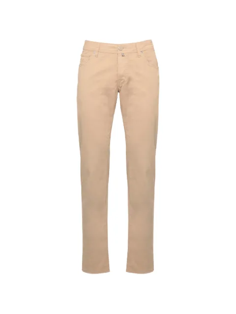 Jacob Cohën pantalones rectos con parche del logo
