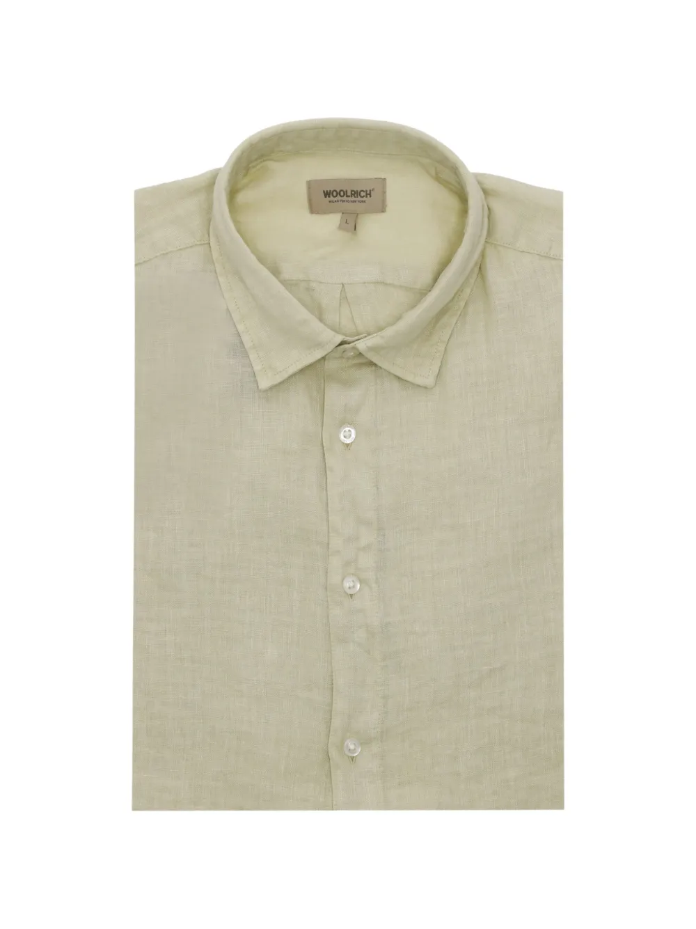 Woolrich mélange-effect shirt - Grün