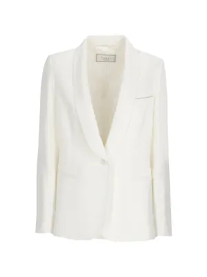 Max Mara Bella シングルジャケット | ホワイト | FARFETCH JP