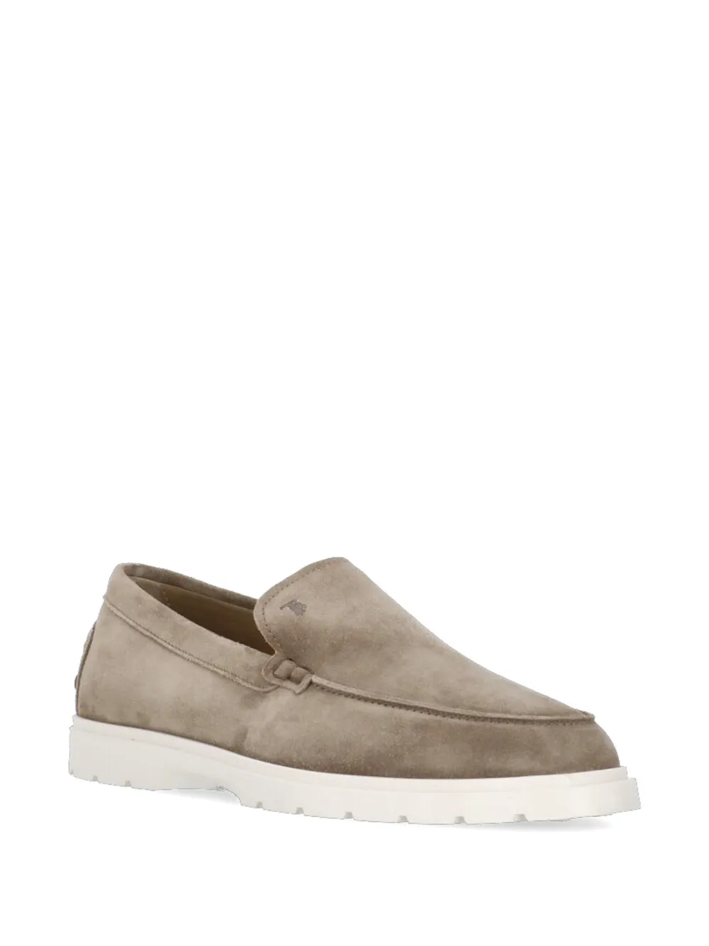 Tod's suede leather loafers Bruin