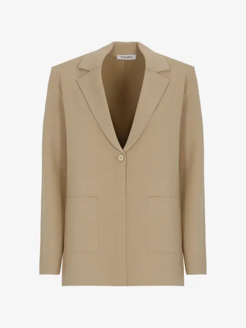 Kangra single-breasted patch-pocket blazer