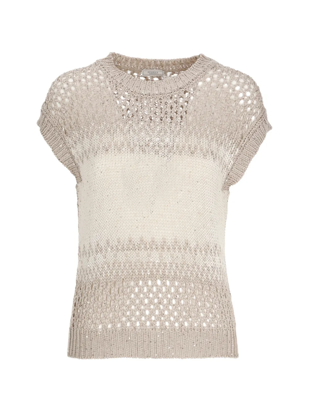 Peserico sequin-embellished sweater - Toni neutri