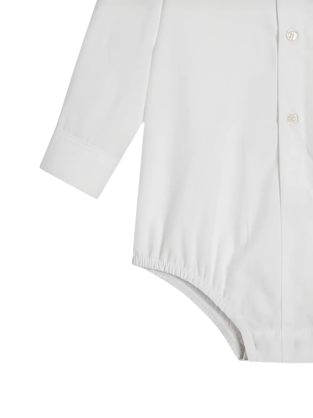 Dolce & Gabbana Kids Romper met borduurwerk Wit