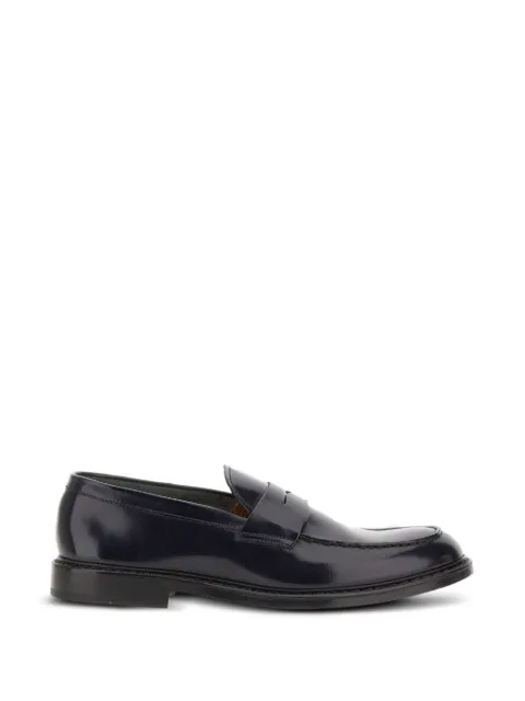 Doucal's apron-stitching leather loafers