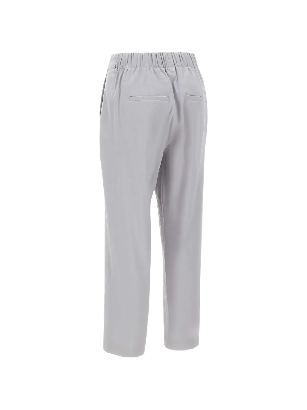 Vince Grace mid waist broek Grijs