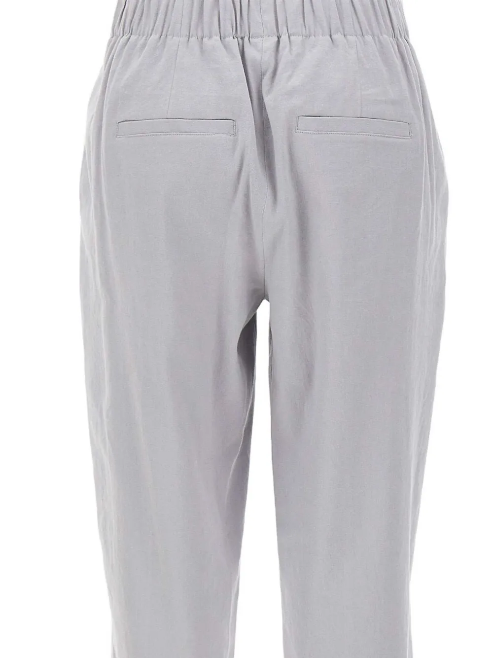 Vince Grace mid waist broek Grijs