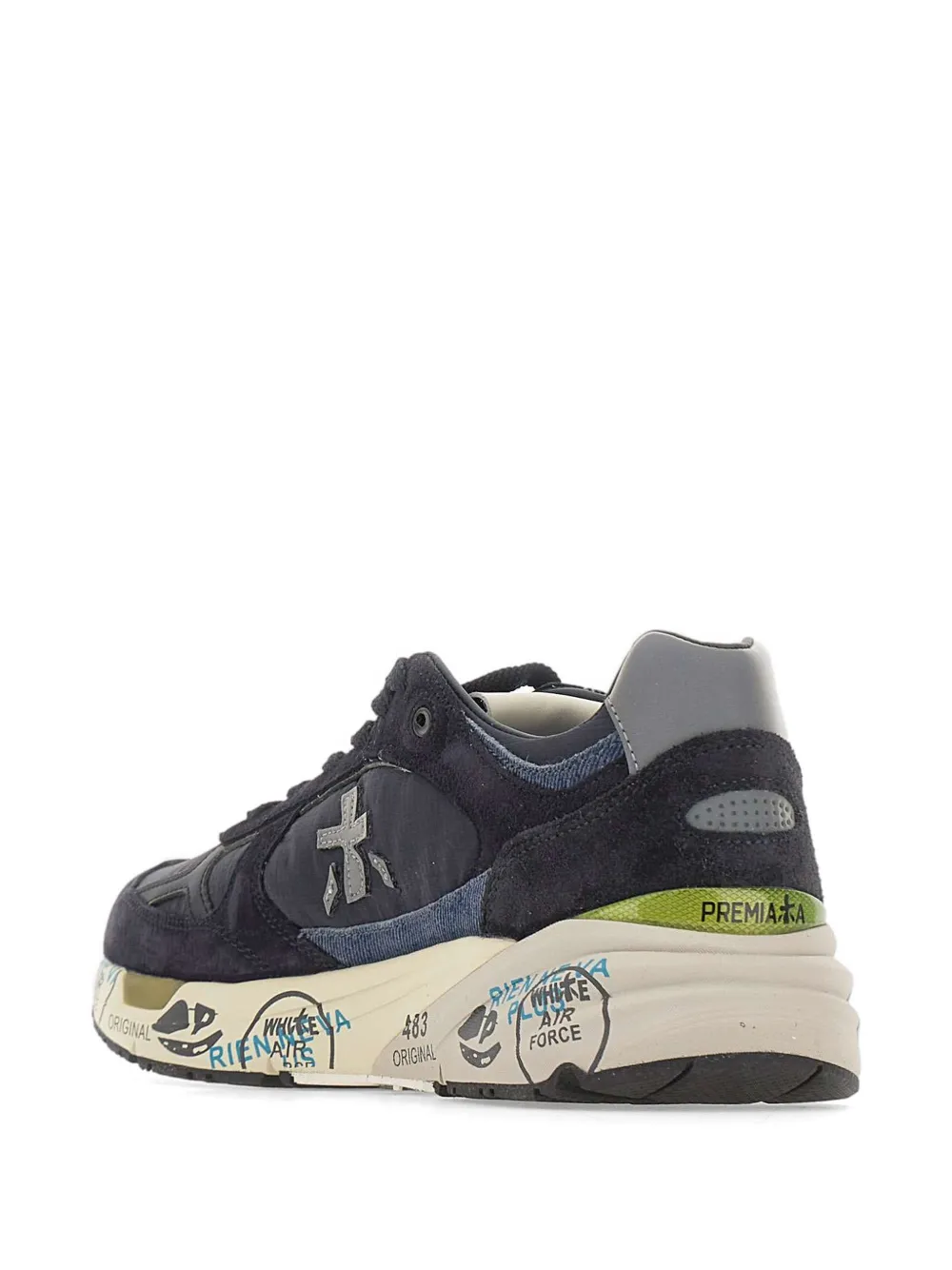 Premiata Mase 8020 lace-up sneakers Blauw