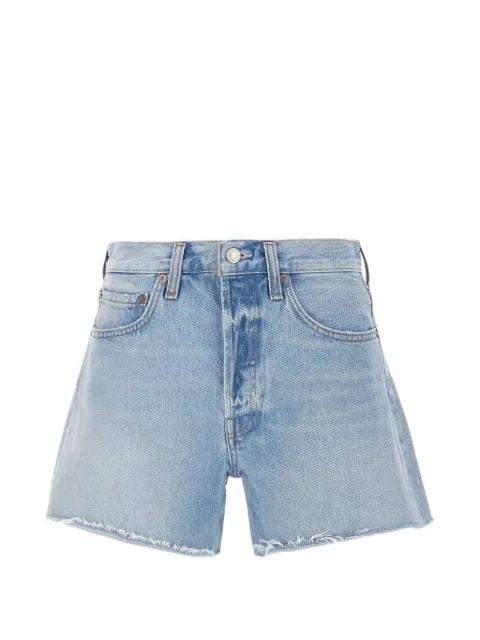 AGOLDE Parker Long denim shorts
