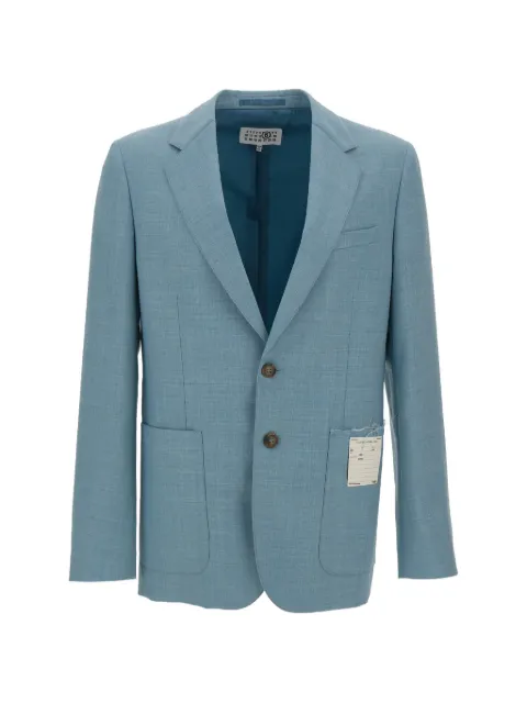 MM6 Maison Margiela notched-lapel blazer